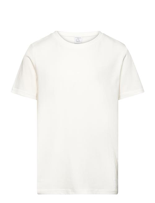 T Shirt Regular Solid Lindex White