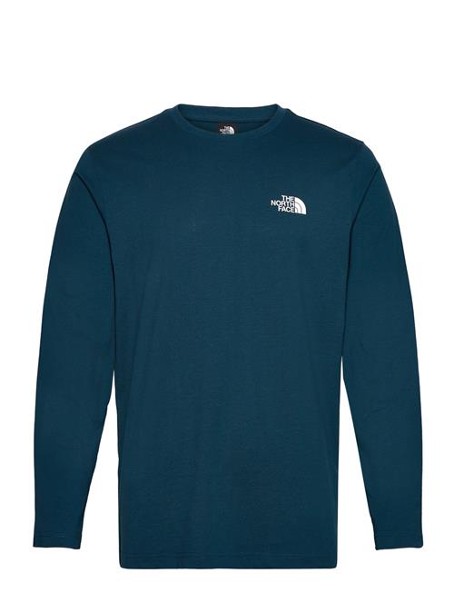 M L/S Simple Dome Tee The North Face Blue