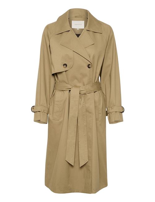 Kaelise Trenchcoat Kaffe Beige