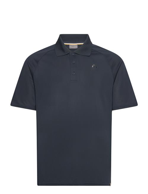 Performance Polo Shirt Men Head Navy