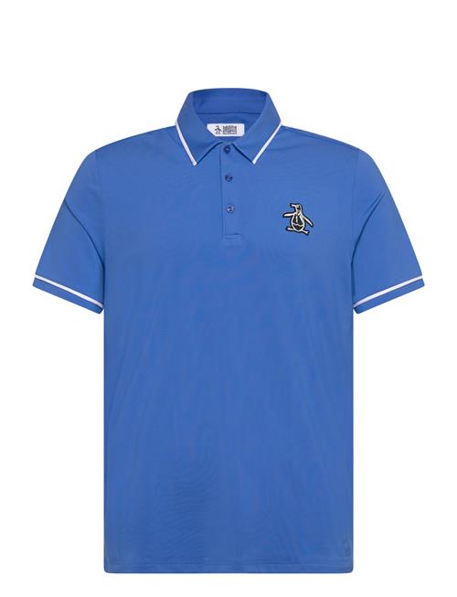 Ss Heritage Piped Polo Original Penguin Golf Blue