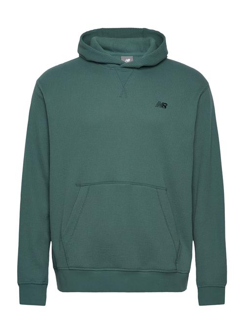 Waffle Knit Hoodie New Balance Green