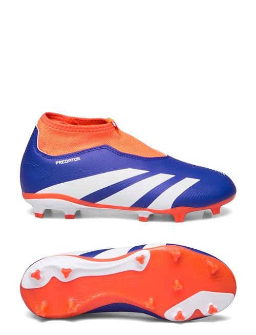 Predator League Laceless Football Boots Firm Ground Adidas Performance Blue