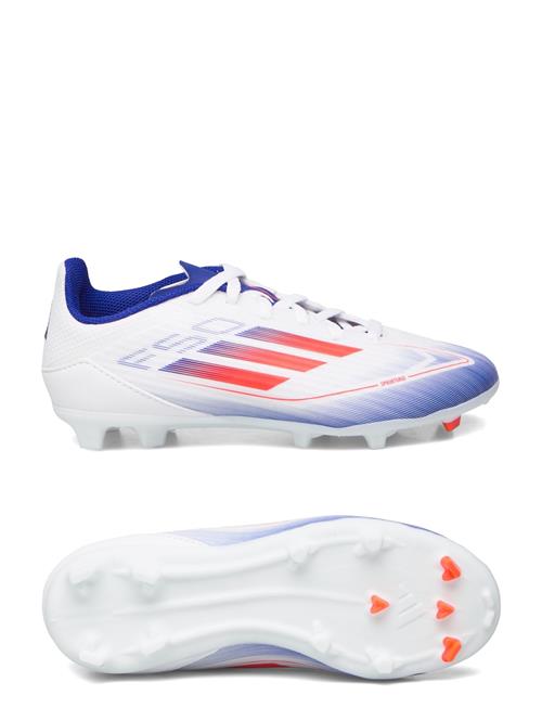 Se F50 League Football Boots Fg/Mg Adidas Performance White ved Booztlet