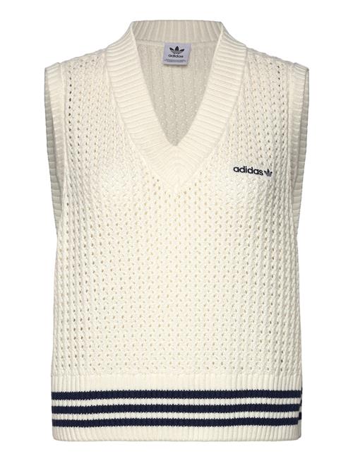 Knit Vest Adidas Originals Cream