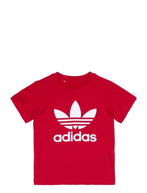 Trefoil Tee Adidas Originals Red