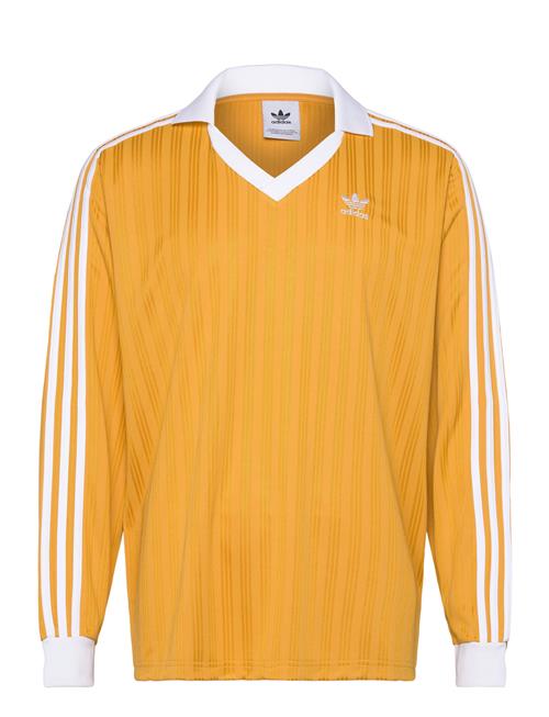 Adidas Adicolor Pique Football Ls Adidas Originals Yellow