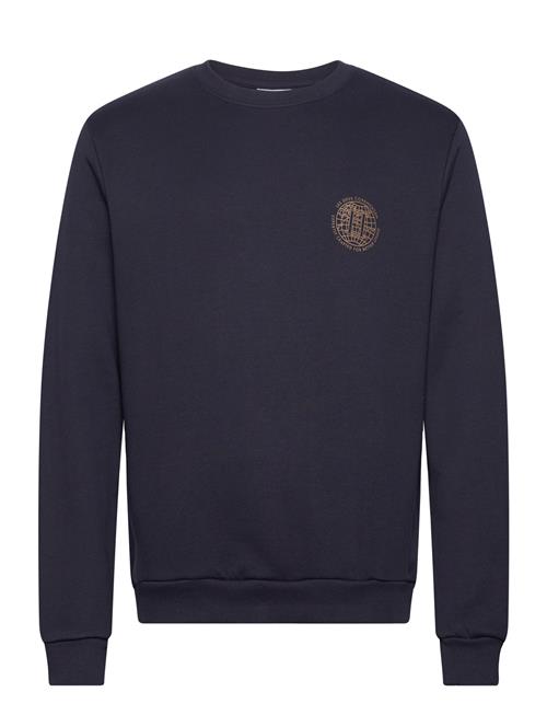 Globe Sweatshirt Les Deux Navy