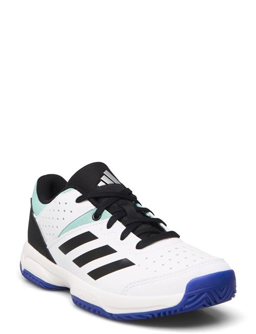 Court Stabil Jr Indoor Shoes Adidas Performance White