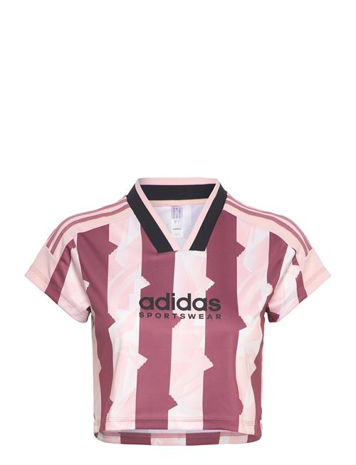 Tiro Cut 3 Stripes Print Baby T-Shirt Adidas Sportswear Pink