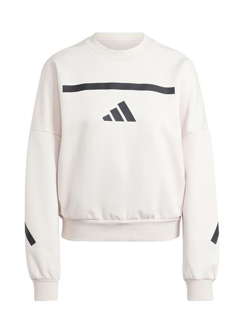 Se Z.n.e. Sweatshirt Adidas Sportswear White ved Booztlet