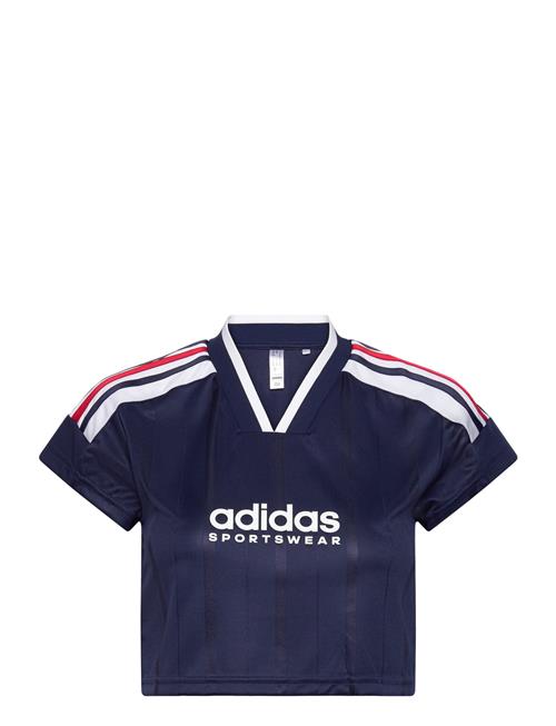 Tiro Cut 3 Stripes Cropped Jersey Adidas Sportswear Navy