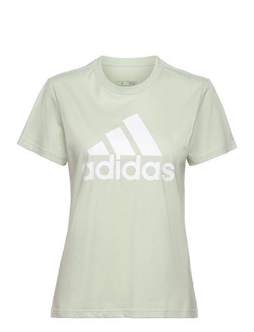 Se Essentials Logo T-Shirt Adidas Sportswear Green ved Booztlet