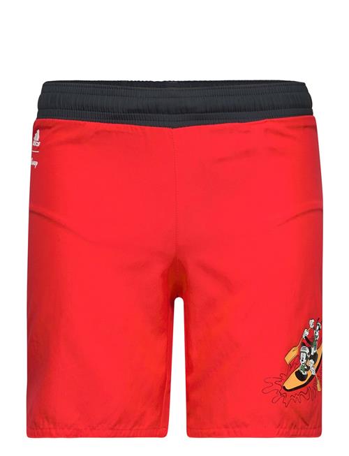 Adidas Disney Mickey & Friends Swim Short Adidas Sportswear Red