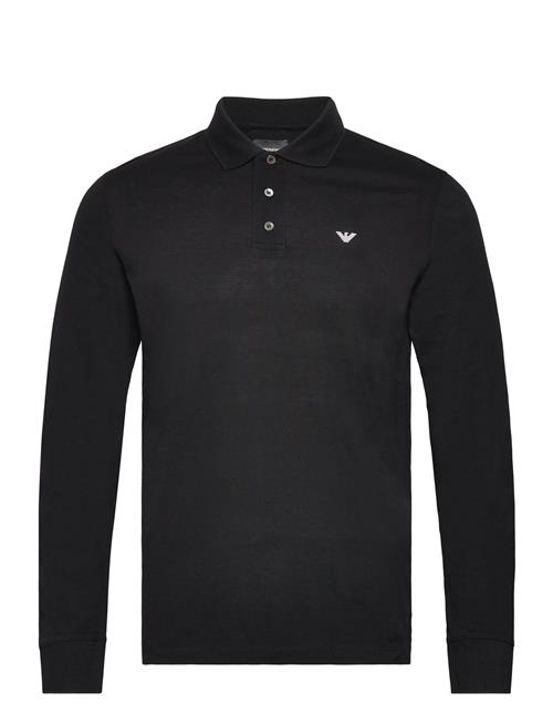 Polo Shirt Emporio Armani Black