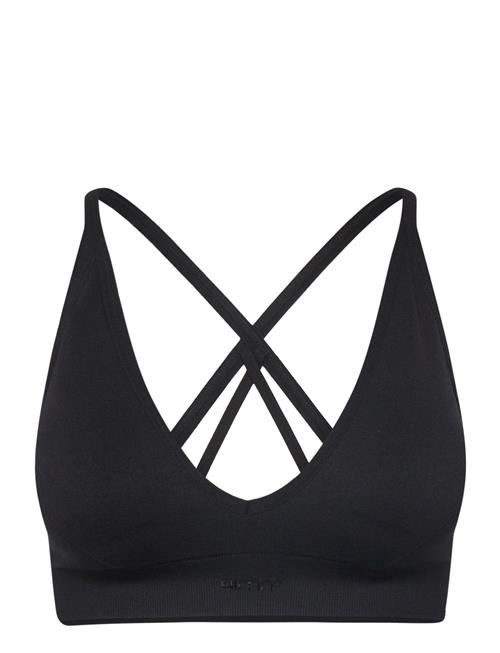 Se Shape Seamless Cross Back Bra Aim´n Black ved Booztlet