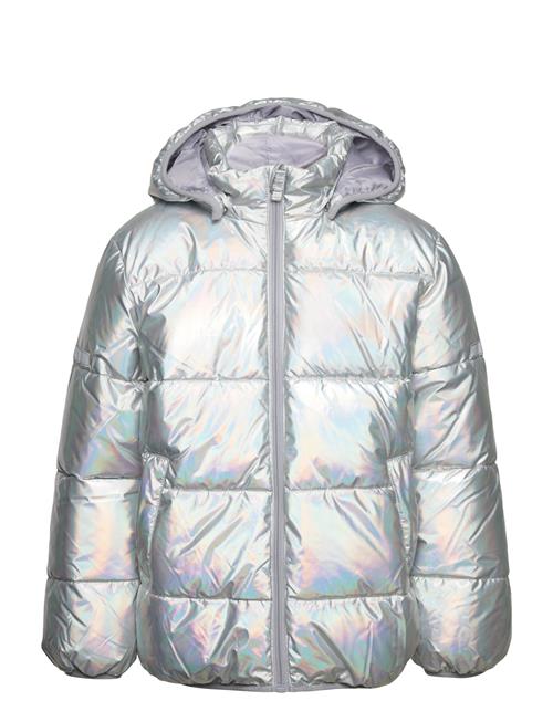 Puffer Jacket Small Kids Lindex Silver