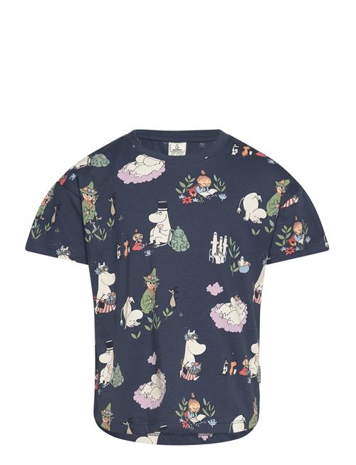 Top Ss Moomin Aop Lindex Blue