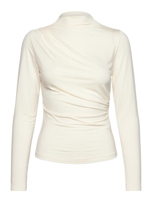 Long Sleeve Turtle Neck T-Shirt Rosemunde White