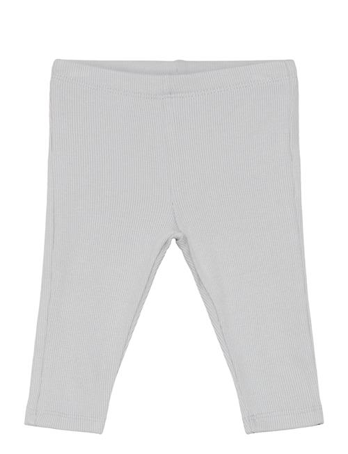 Leggings Rib Newborn Lindex Grey