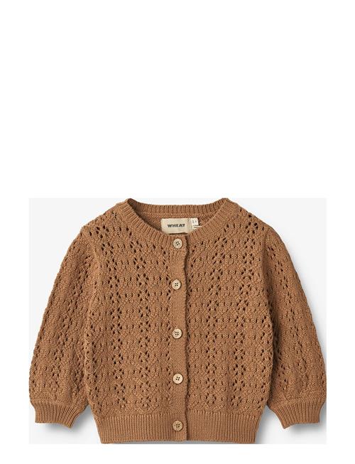 Knit Cardigan Celia Wheat Brown