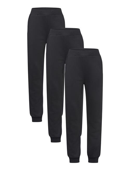 Trousers Basic Solid 3 Pack Lindex Black