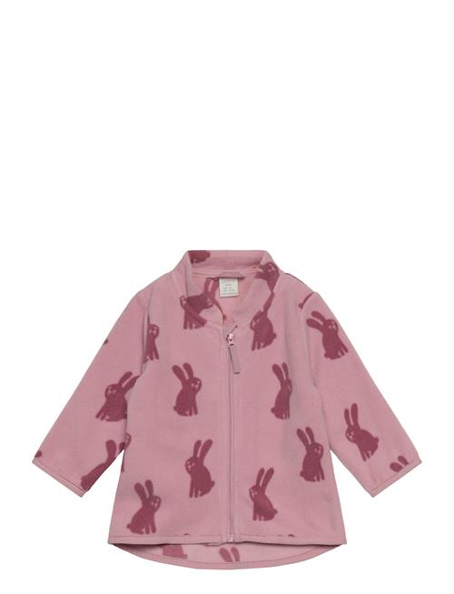 Jakke I Mikrofleece Lindex Pink