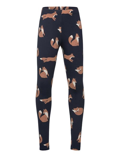 Leggings Fox Aop Lindex Navy