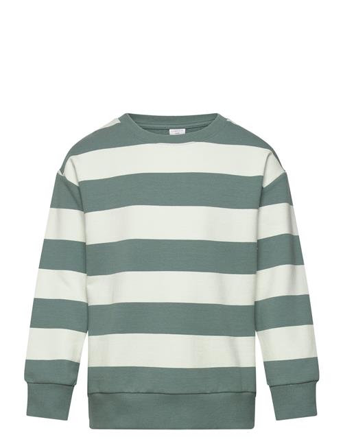 Sweater Block Stripe Lindex Green