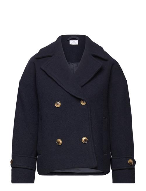 Jacket Short Trench Lindex Navy