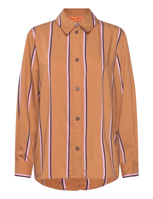 Long Sleeve Shirt, 2249 Striped Vis STINE GOYA Orange