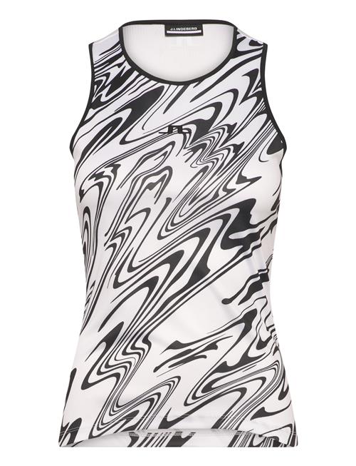 Delia Printed Tank Top J. Lindeberg White