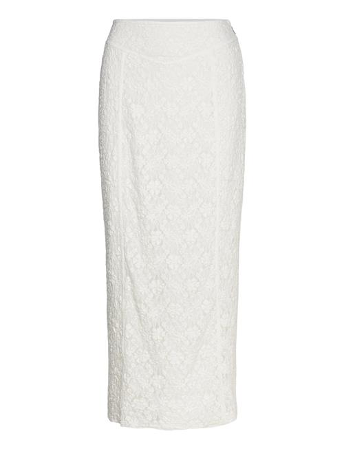 Lace Maxi Skirt ROTATE Birger Christensen White