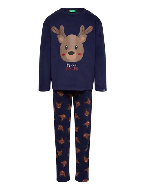 Pyjama(Sweater+Trous United Colors Of Benetton Navy