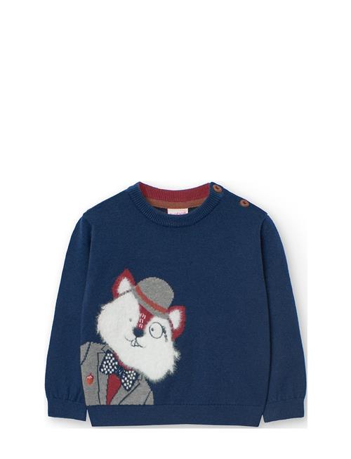 Knitwear Pullover For Baby Boy -Bci Boboli Blue