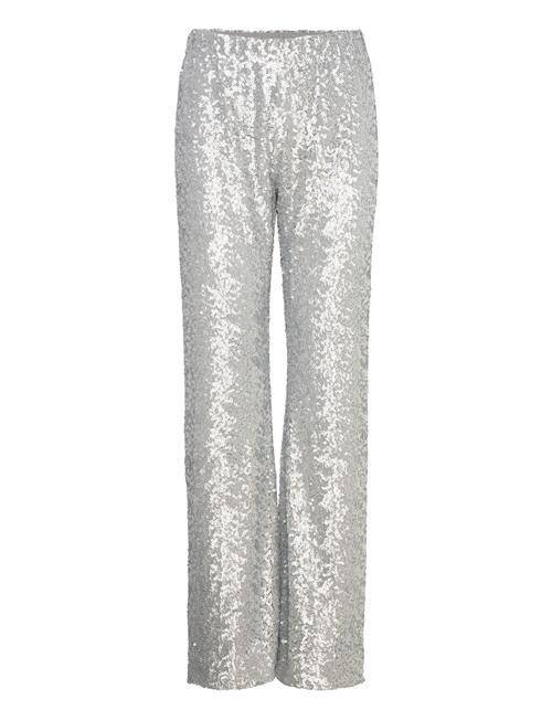 Se Elasticated Straight Long Pants, 22 STINE GOYA Silver ved Booztlet