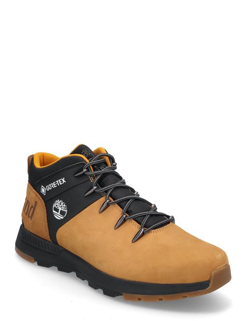 Se Mid Lace Up Waterproof Sneaker Timberland Yellow ved Booztlet