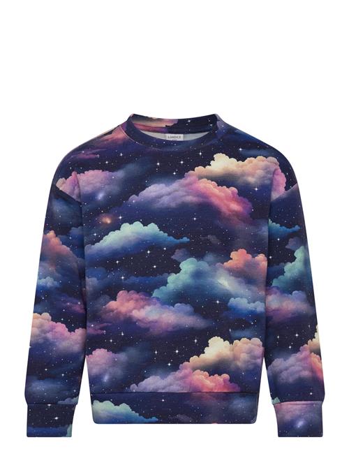 Sweater Sterry Sky Aop Lindex Navy