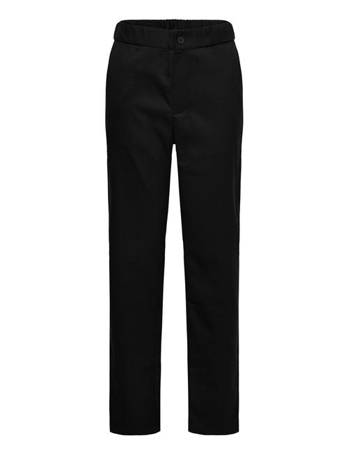 Trousers Occasional Flannel Lindex Black