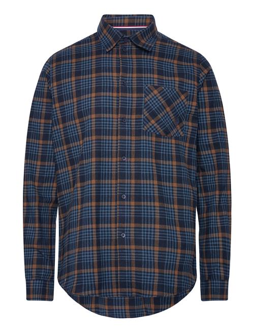 Klas Reg Flannel Uspa M Shirt U.S. Polo Assn. Blue