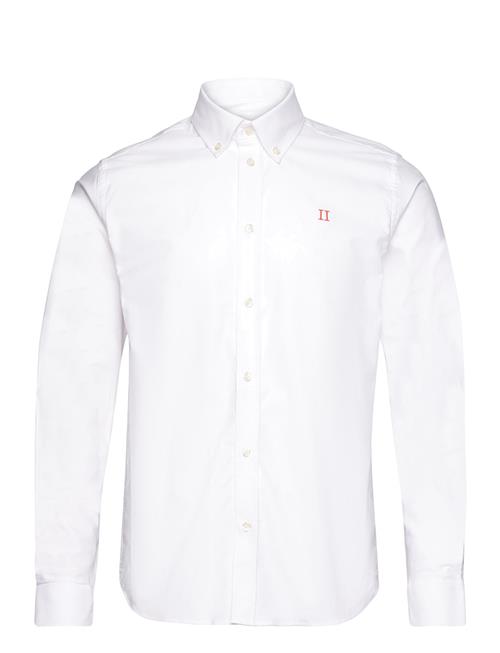 Konrad Contrast Oxford Shirt Les Deux White