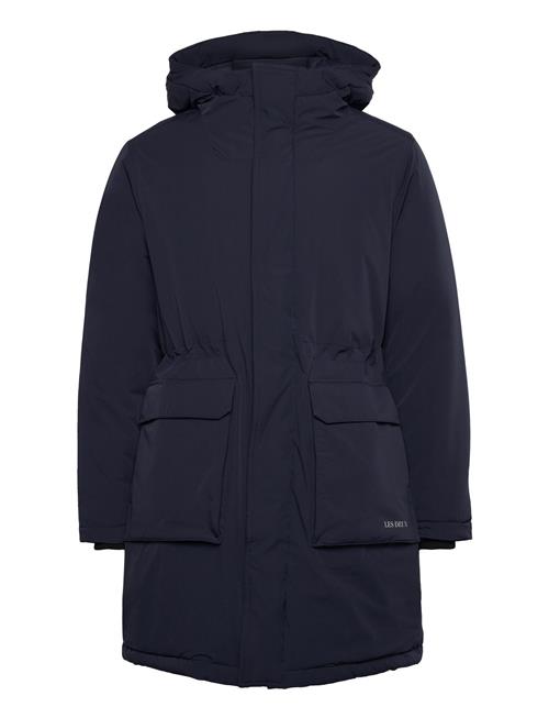 Channing Padded Parka Coat Les Deux Navy