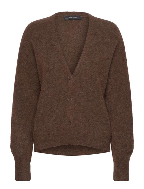 Mmthora V-Neck Knit Cardigan MOS MOSH Brown