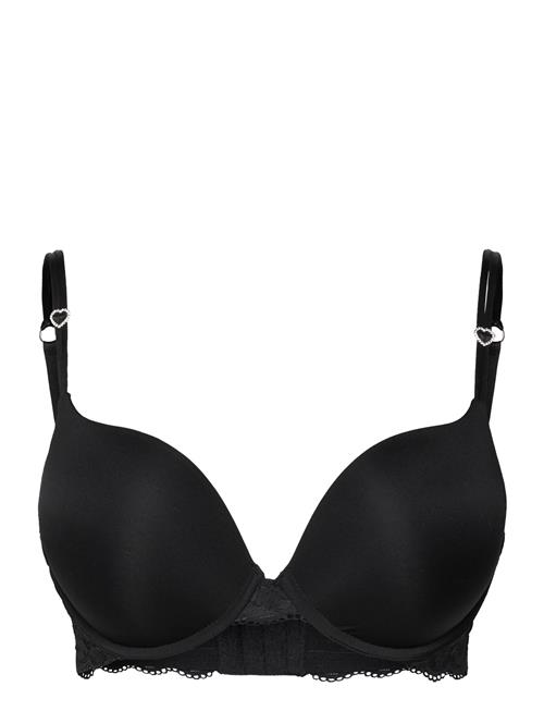 Bra Malva Iris Heart Strap Cl Lindex Black