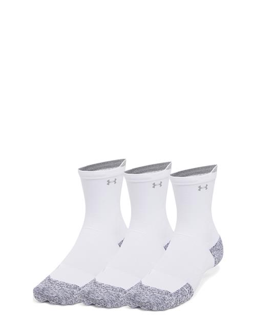 Ua Ad Run Cushion 3Pk Crew Under Armour White