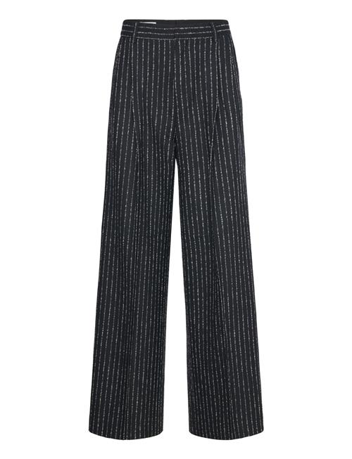 Darcey Pinstripe Trousers Filippa K Black