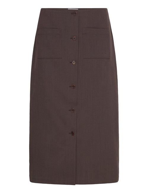 Butt D Pencil Skirt Filippa K Brown