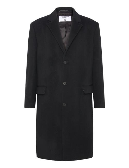 Relaxed Wool Coat Filippa K Black