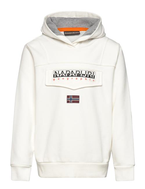 Burgee Hoodie Napapijri White