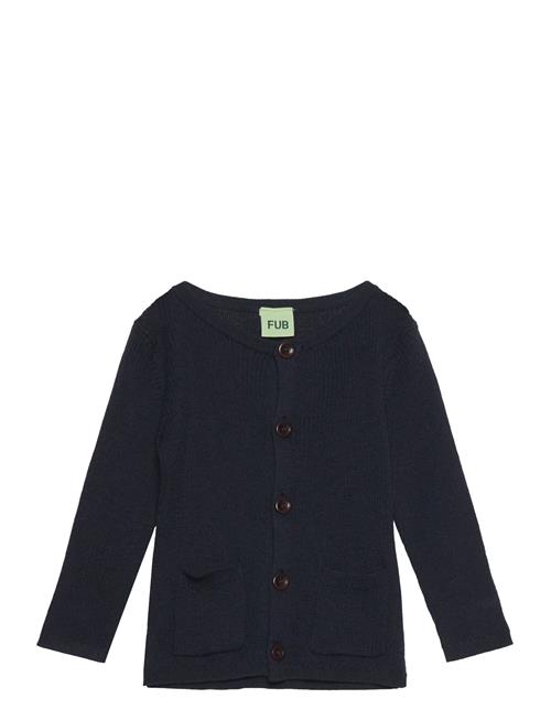 Baby Rib Cardigan FUB Navy